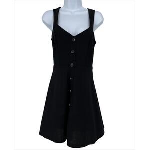 B Flawless Tank Mini Dress in Black Size Medium